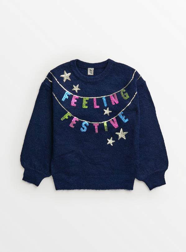 Sparkly on sale christmas jumper